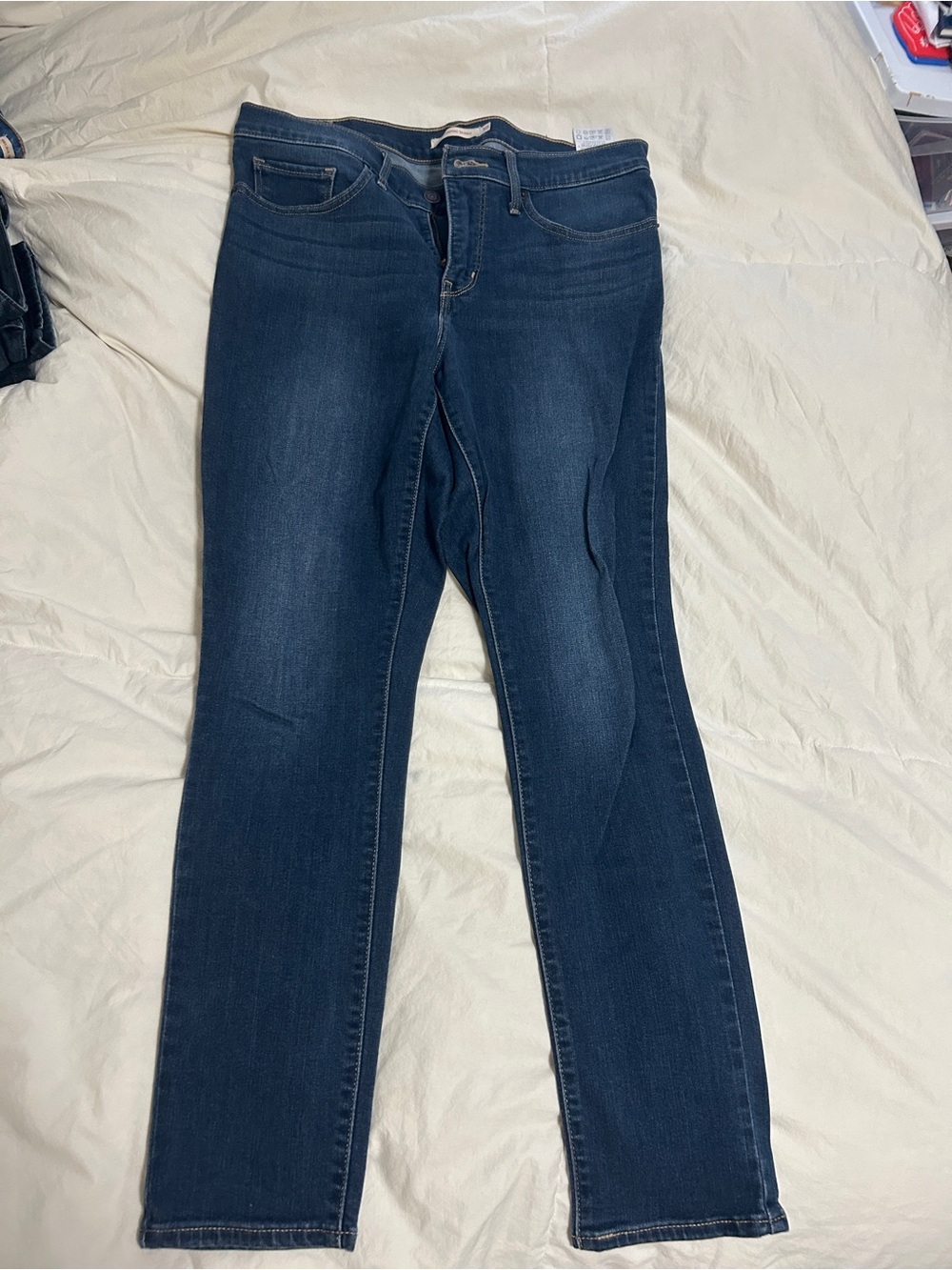 Levi's Dark Blue Skinny Jeans for Women
